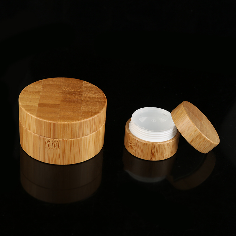 10g 20g 30g 50g 100g 150g 200g 250g Eco-friendly skincare cosmetic packaging bamboo container