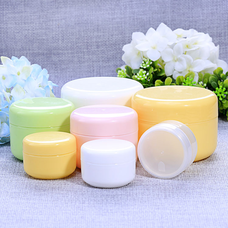 10g 20g 30g 50g 100g 150g 200g 250g plastic cosmetic empty PP cream jar with lid