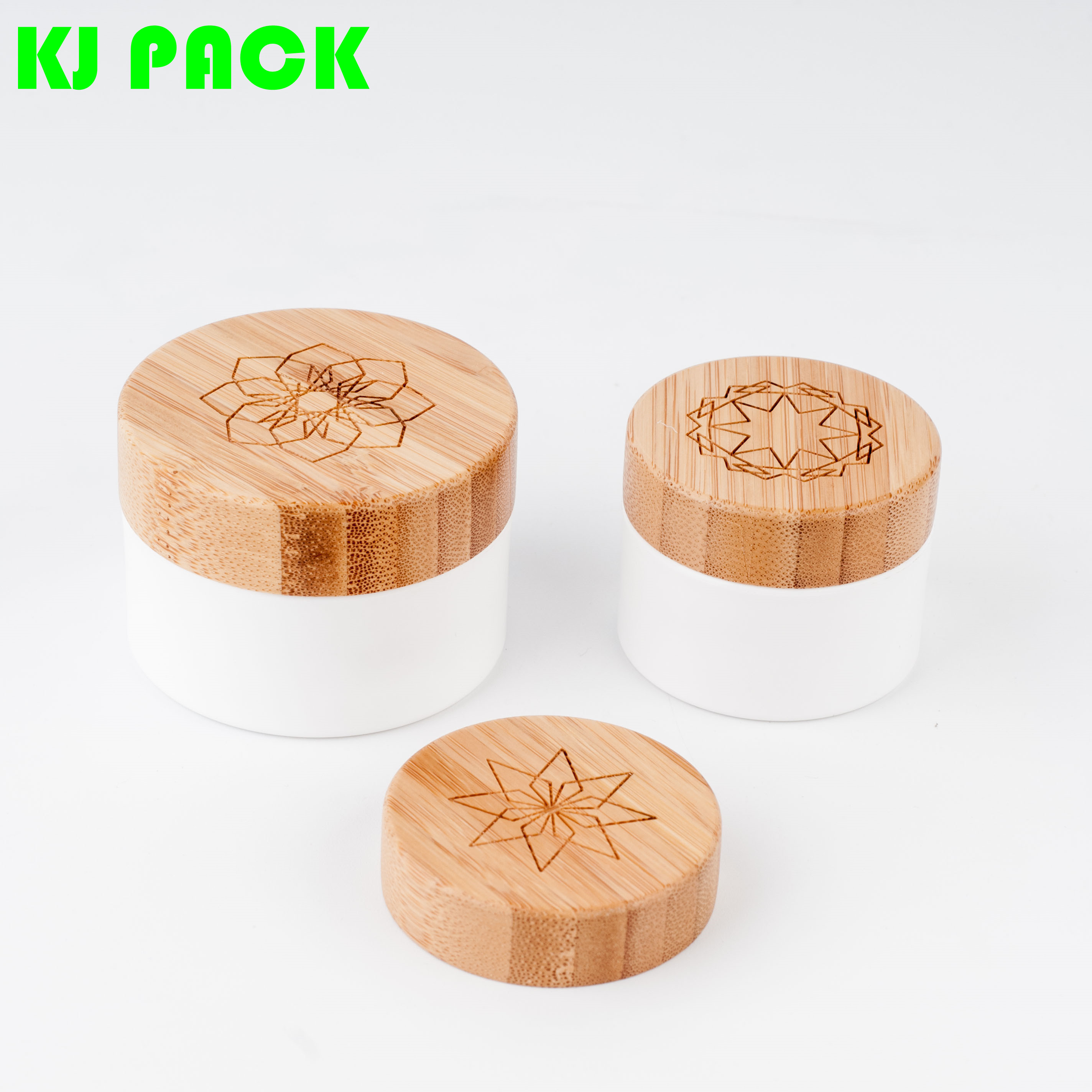 10g 20g 30g 50g 100g 150g 200g Empty Cosmetic Container,Bamboo Lid Frosted Glass Bottle Cream Jars,Glass Jar Wooden Lid
