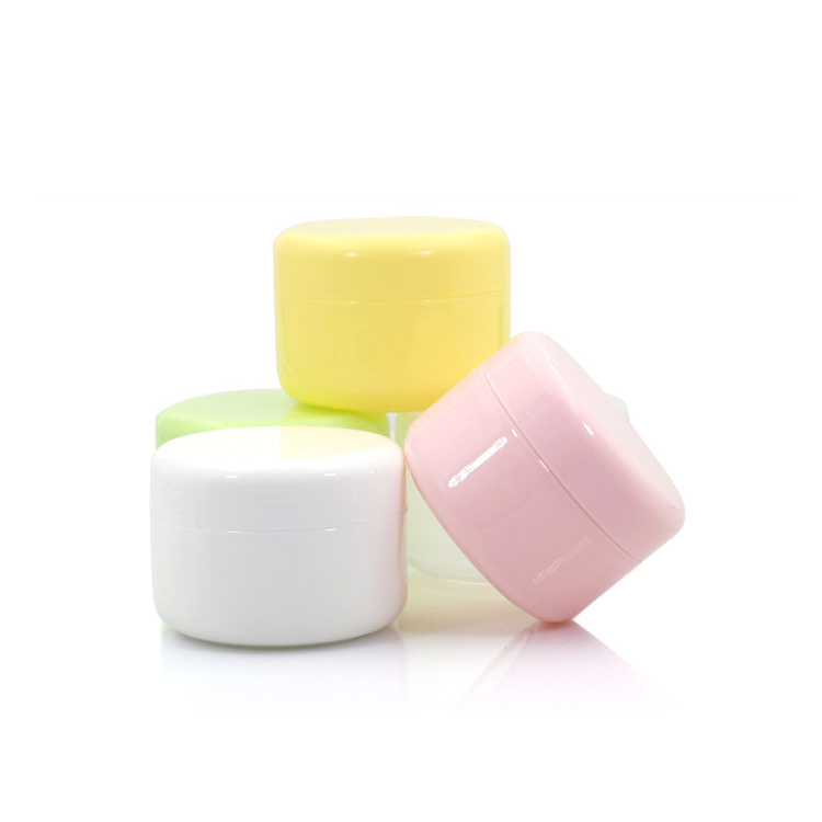 10g 20g 30g 50g 100g 150g small round shape PP color cream jar for gel mask
