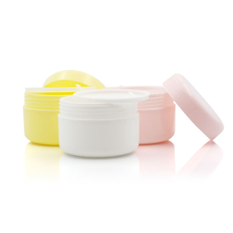 10g 20g 30g 50g 100g 150g small round shape PP color cream jar for gel mask