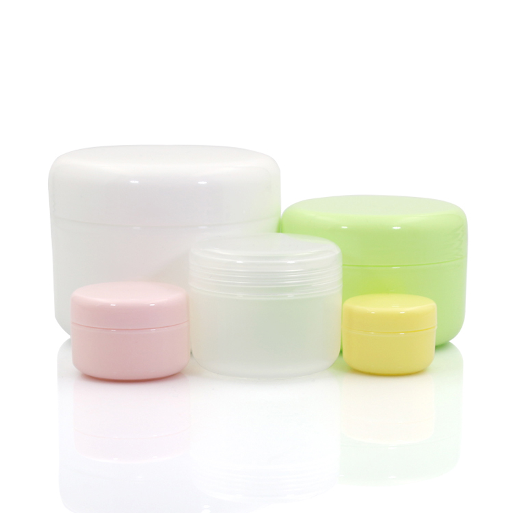 10g 20g 30g 50g 100g 150g small round shape PP color cream jar for gel mask