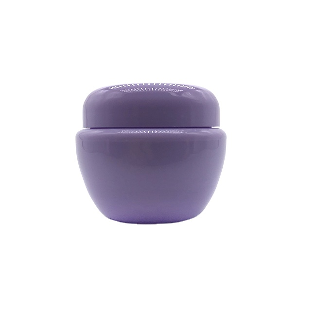 10g 20g 30g 50g plastic jar purple sample jars for cosmetic cream