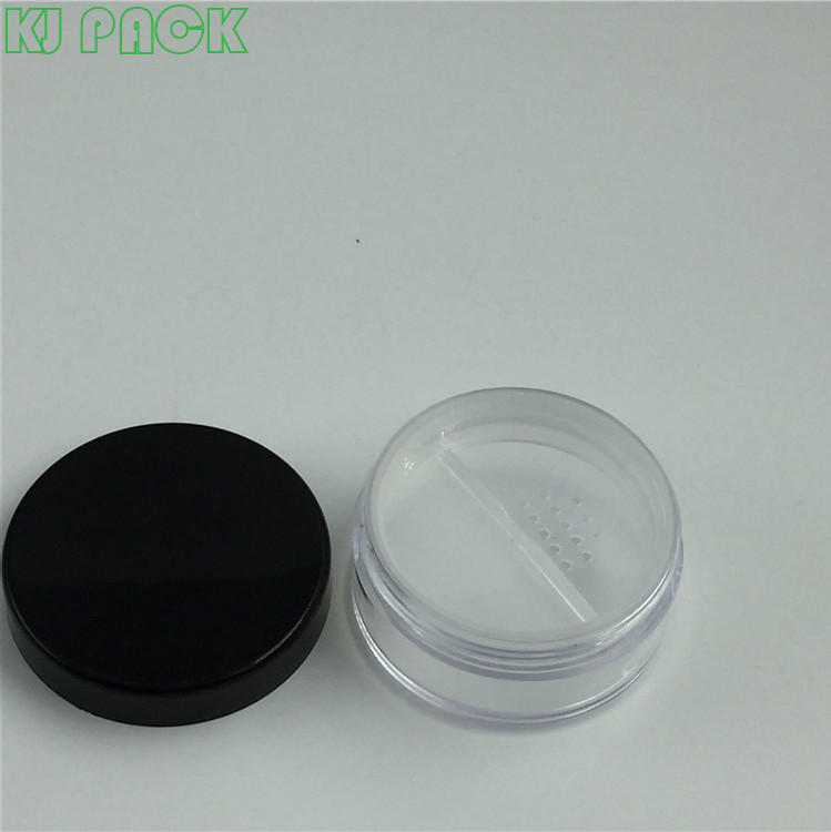 10g 20g 30g Loose Powder Jar With Rotating Lockable Sifter Lids