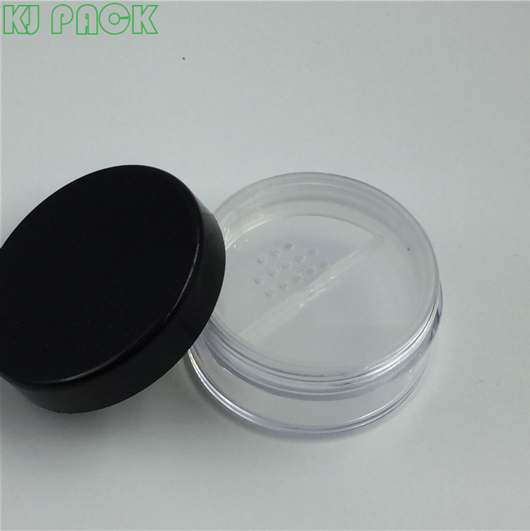 10g 20g 30g Loose Powder Jar With Rotating Lockable Sifter Lids