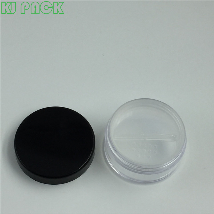 10g 20g 30g Loose Powder Jar With Rotating Lockable Sifter Lids