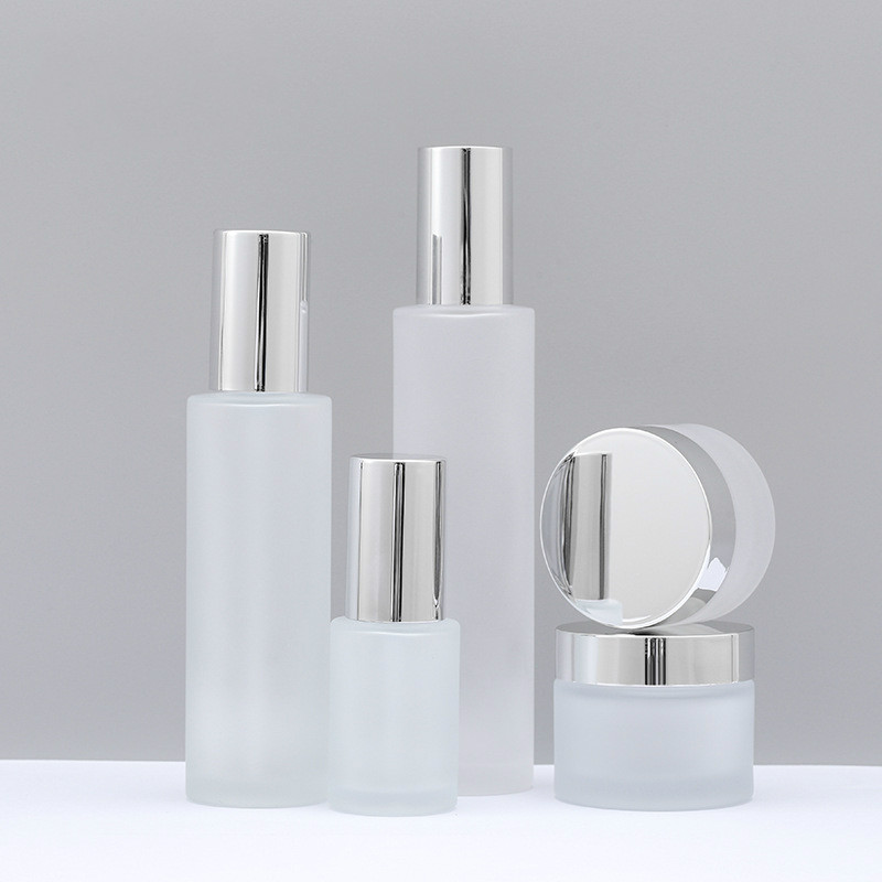 10g 20g 30g cosmetic jar glass face cream pot jar with screw cap