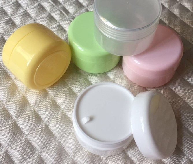 10g 20g 50g 100g Plastic Cosmetic empty Jar Round Shape Plastic Cosmetic Container Pp Plastic Cream Jar