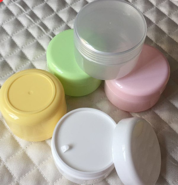 10g 20g 50g 100g Plastic Cosmetic empty Jar Round Shape Plastic Cosmetic Container Pp Plastic Cream Jar