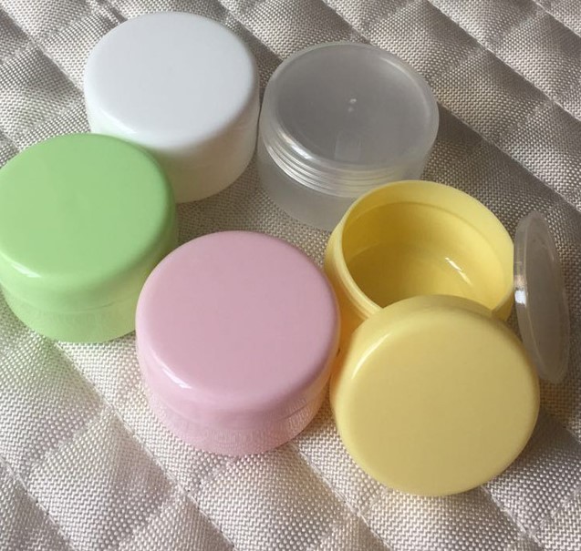 10g 20g 50g 100g Plastic Cosmetic empty Jar Round Shape Plastic Cosmetic Container Pp Plastic Cream Jar