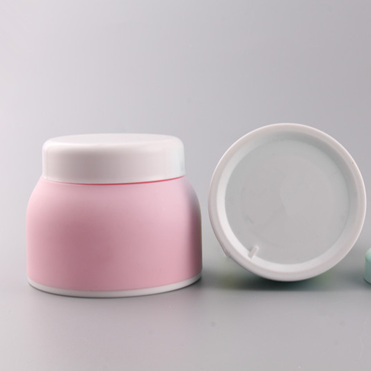10g 30g 50g 100g plastic PP facial cream jar custom empty cosmetic cream jar packaging plastic jar for scrub cream