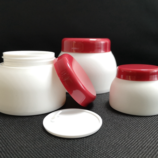 10g 30g 50g 100g plastic PP facial cream jar custom empty cosmetic cream jar packaging plastic jar for scrub cream