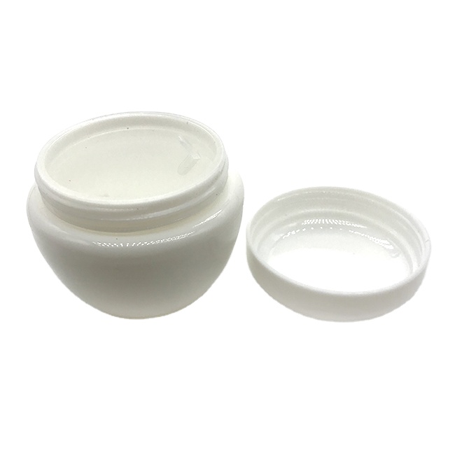 10g 30g 50g luxury jar plastic white cosmetic jar for hand cream
