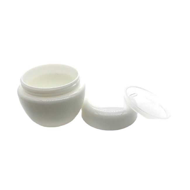 10g 30g 50g luxury jar plastic white cosmetic jar for hand cream