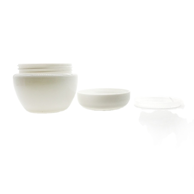 10g 30g 50g luxury jar plastic white cosmetic jar for hand cream