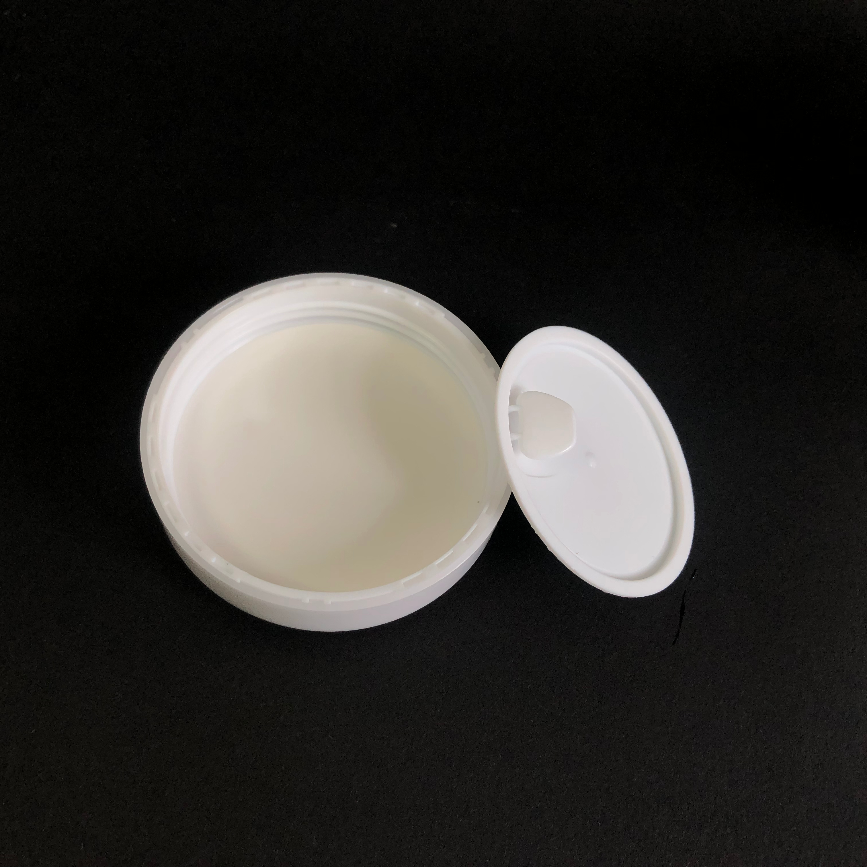 10g 50g 100g White Opal Glass Luxury Cosmetic Jar Cosmetics Containers And Packaging