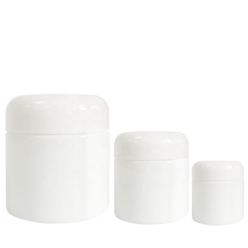 10g 50g 100g round white porcelain face cosmetic cream jar