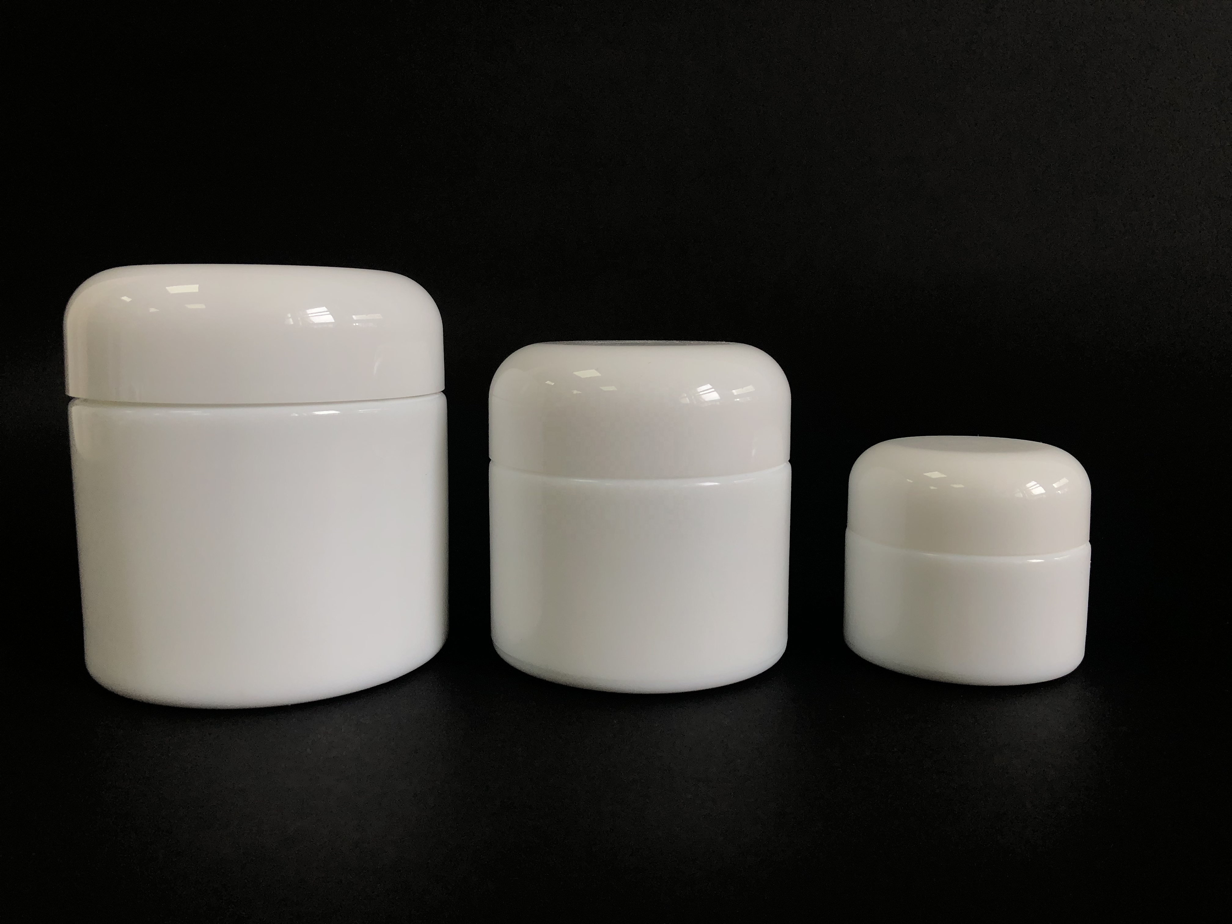 10g 50g 100g round white porcelain face cosmetic cream jar