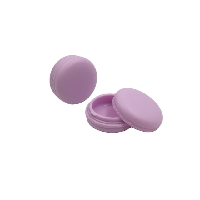 10g Colorful Mini Macaron Shape Storage Box Lip Balm Case Container