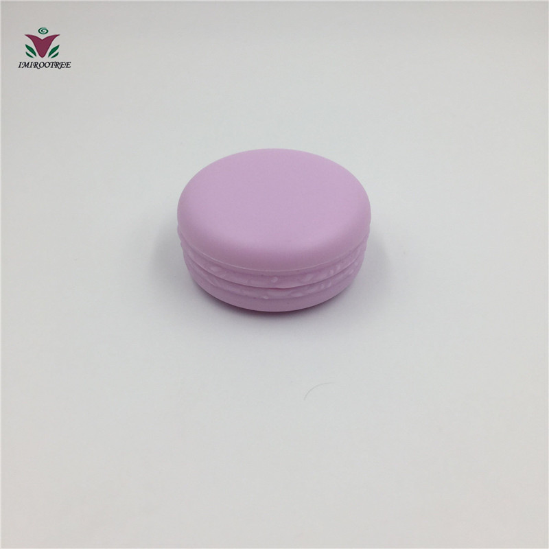 10g Colorful Mini Macaron Shape Storage Box Lip Balm Case Container