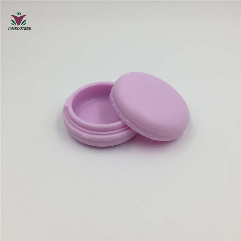 10g Colorful Mini Macaron Shape Storage Box Lip Balm Case Container
