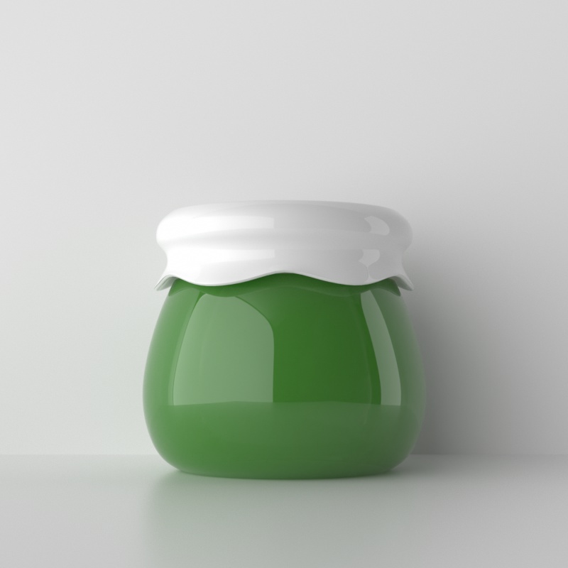 10g Cute small empty eye cream plastic jars Cosmetic container Pink/Green/Clear PP cream jars
