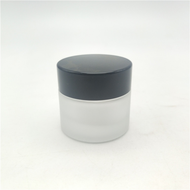 10g Glass Jars and Containers Empty Cosmetic Skincare Cream Jar with Screw Cap for Lotion