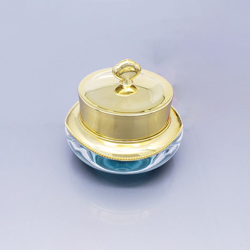 10g In stock Ready to Ship Empty Plastic Cream Jar with crown lid