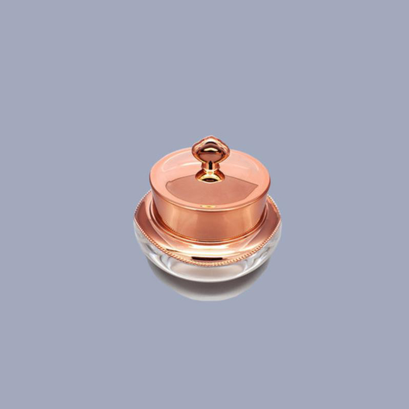 10g In stock Ready to Ship Empty Plastic Cream Jar with crown lid