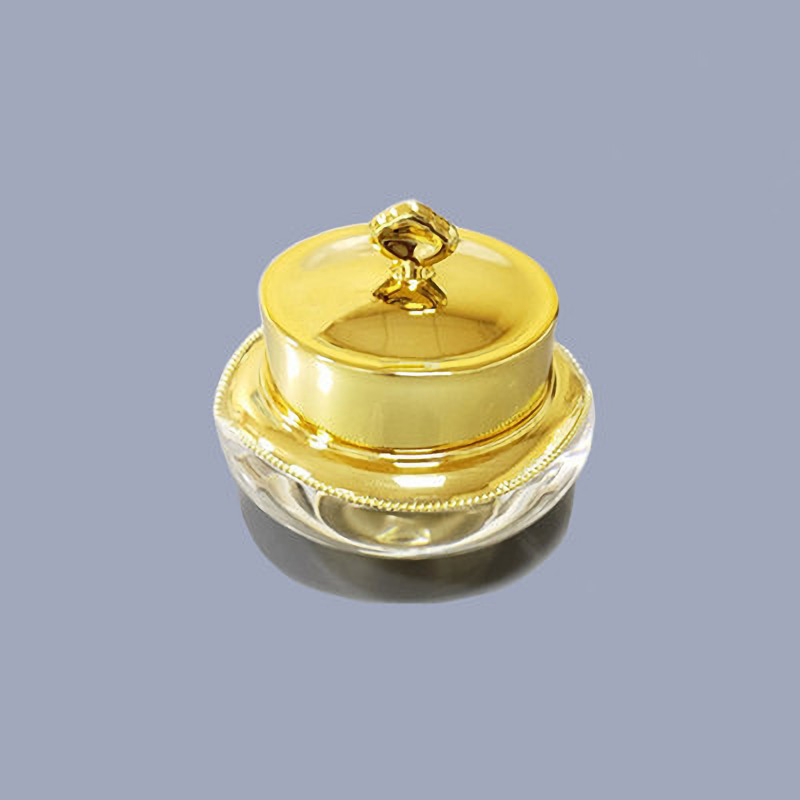 10g In stock Ready to Ship Empty Plastic Cream Jar with crown lid