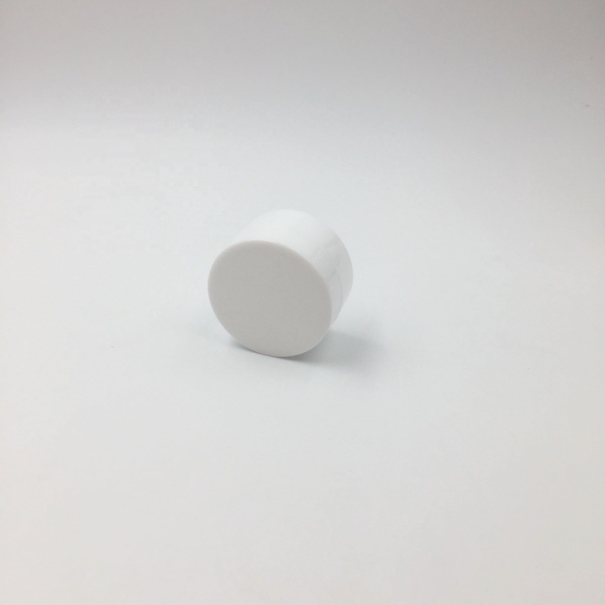 10g PP White Make Up Small cream Jar with inner lids, plastic white cosmetic container for eye cream