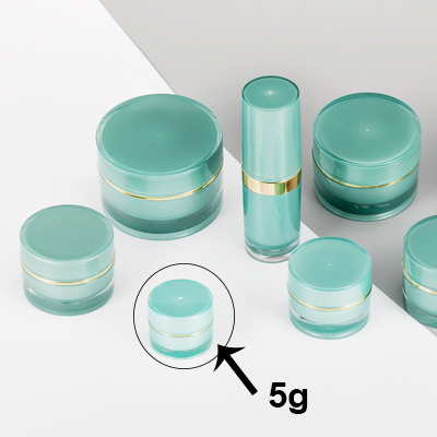 10g Ready Stock cosmetic container cream jar small container plastic jars for cosmetic packaging