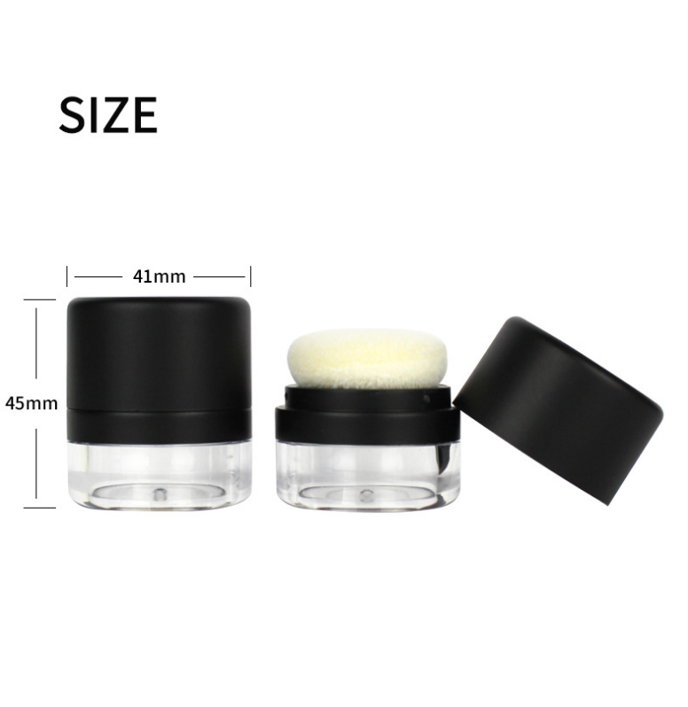 10g Round powder blush bouffant hairline trimmer shadow powder box empty box can be customized packaging material