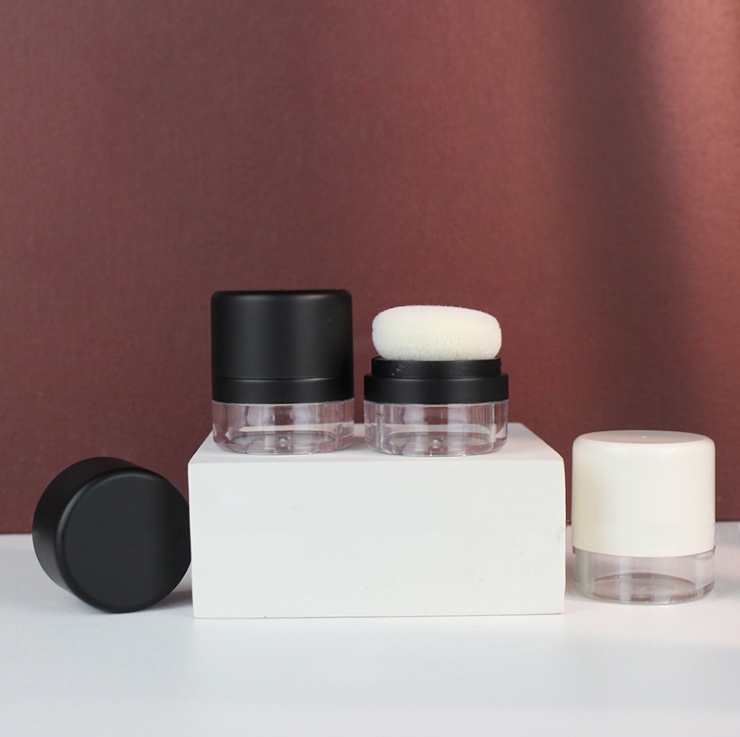 10g Round powder blush bouffant hairline trimmer shadow powder box empty box can be customized packaging material