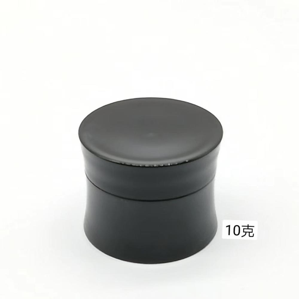 10g black hot sale color nail cheap wholesale uv gel polish bottle customizable powder jar in stock