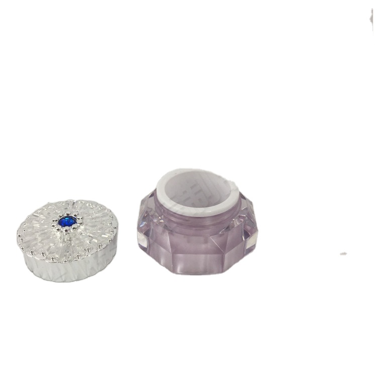 10g cosmetic luxury cream beauty personal care gel polish plastic jar acrylic uv nail gel container for cosmetics