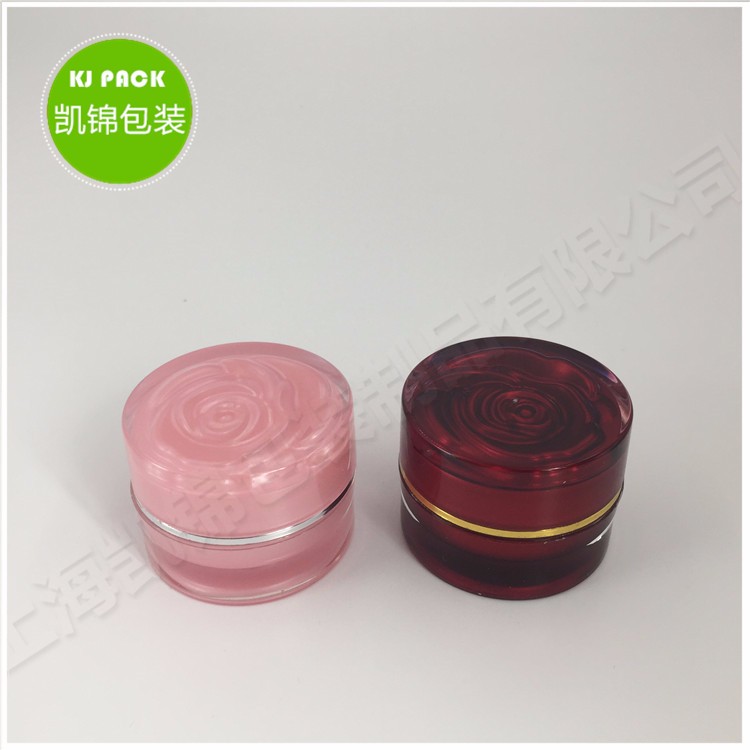 10g cosmetic luxury cream beauty personal care gel polish plastic jar acrylic uv nail gel container for cosmetics