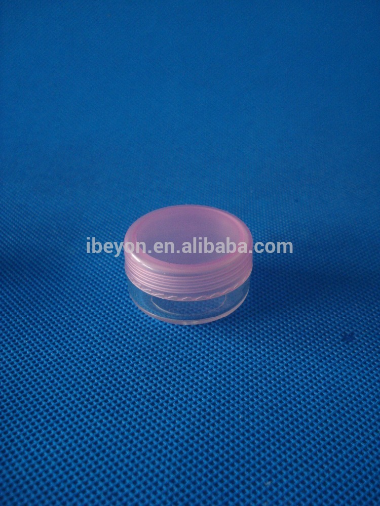 10g empty cosmetic cream silver plating jar
