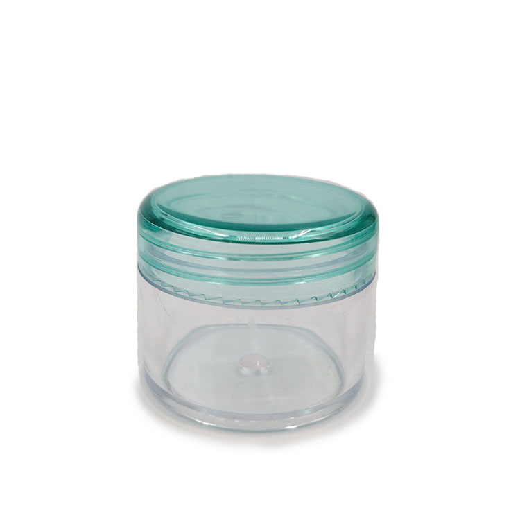 10g empty factory cosmetic plastic cream jar with lid