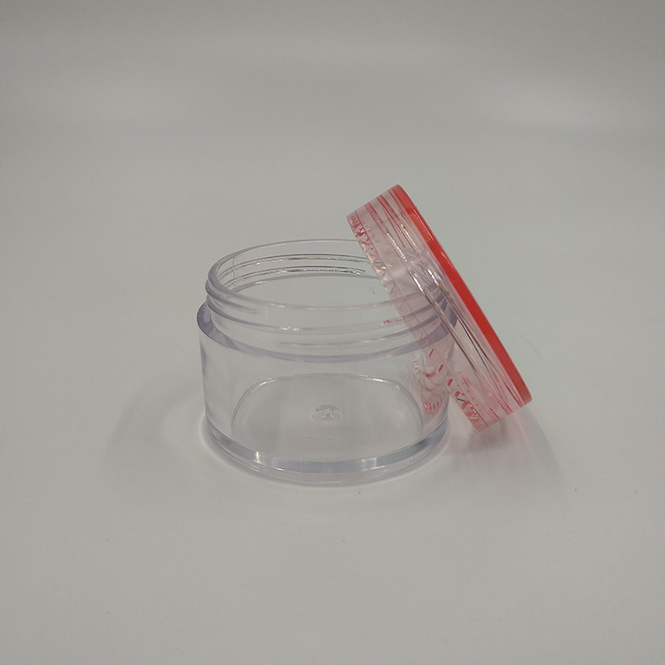 10g empty factory cosmetic plastic cream jar with lid