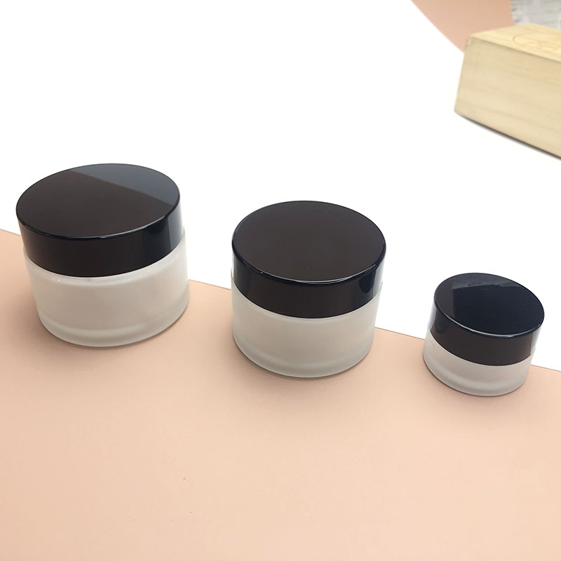 10g glass cream containers cosmetic jar body butter pp cream jar 10g glass jars for creams and lotions