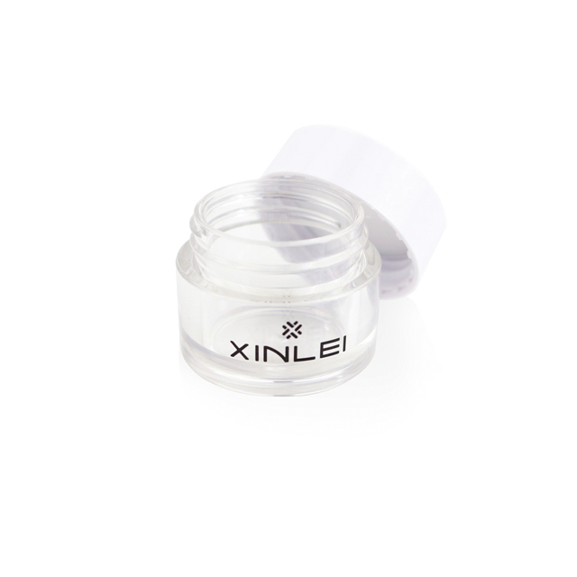 10g lip scrub jar petg small cosmetics containers and packaging for cream plastic jars with lids