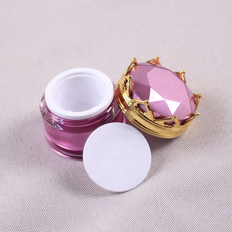 10g luxury korean empty cosmetic containers jar custom plastic acrylic cream jars bottle