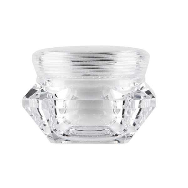 10g plastic AS diamond facial cream jar, eye cream jar, 10ml Diamond cream container