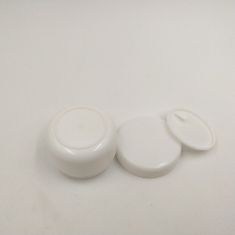 10g plastic colored small cosmetic cream jar empty refillable mini container for eye cream