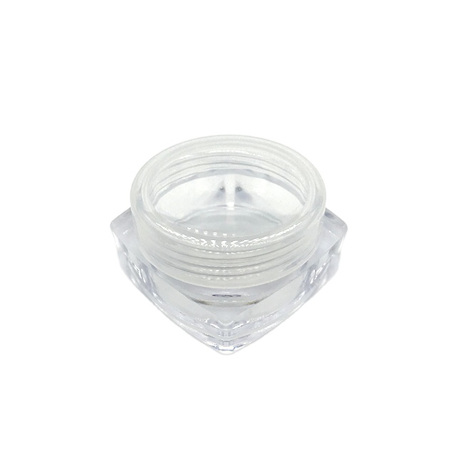 10g square plastic jar eye cream container eye shadow container