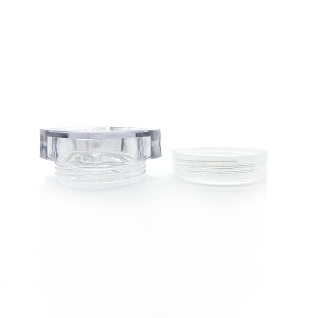 10g square plastic jar eye cream container eye shadow container