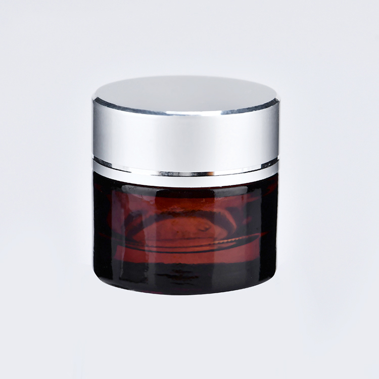 10g storage jar borosilicate glass amber glass jar glass cosmetics jar
