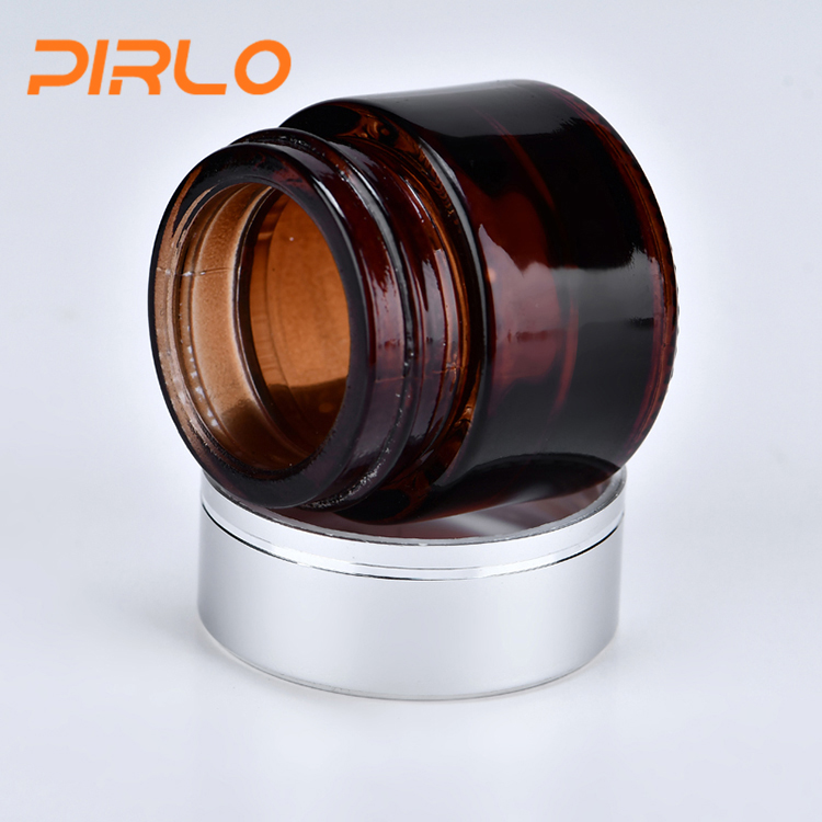 10g storage jar borosilicate glass amber glass jar glass cosmetics jar