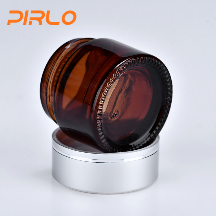 10g storage jar borosilicate glass amber glass jar glass cosmetics jar